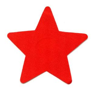 NIPPLE COVER PASTIES RED STAR 5 point Image