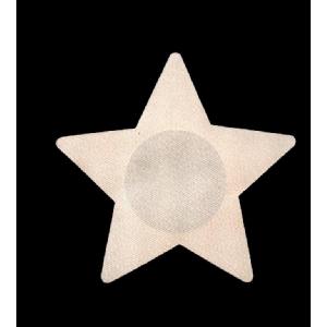 NIPPLE COVER PASTIES Nude STAR 5 point Image